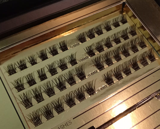 Bold Babe DIY Lash Extensions Kit - Dramatic Full Volume Cluster Lashes