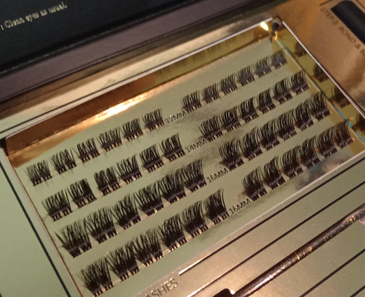 Little Minx DIY Lash Extensions Kit- Wispy Medium Volume Cluster Lashes